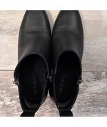 Vionic Cecily Black Leather Waterproof Ankle Booties - $57.09 CAD