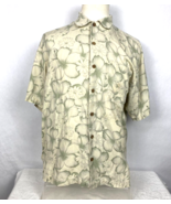 Tommy Bahama M Men&#39;s Shirt Relax Fit Floral Green - Pocket 100% Silk - £14.00 GBP