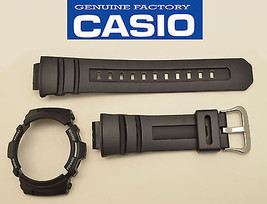 CASIO ORIGINAL WATCH BAND &amp; BEZEL G-SHOCK  AWG-101 AWG-100 AW-590 AW-591  - £35.80 GBP