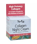 REVIVA Labs COLLAGEN NIGHT CREAM For Normal to Dry Skin 1.5 oz. -NEW- - $20.13 CAD