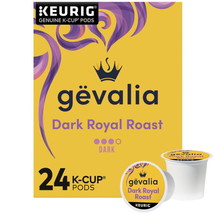 Dark Royal Roast Coffee K-Cup Coffee Pods, 24 Ct Box - £22.54 GBP