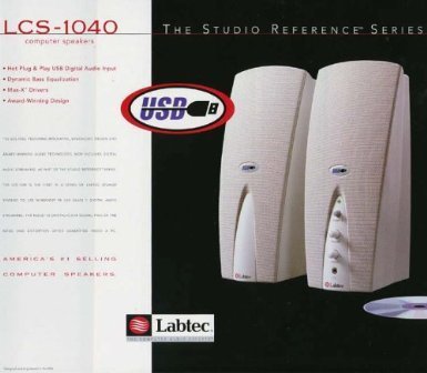Labtec LCS1040REGN Studio Reference Series Speakers - $89.05
