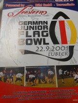 American Football in Germany-GERMAN Junior Flag Bowl-Lubeck Cougars 2001 - £10.02 GBP
