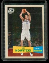 2007 Topps 50TH Anniversary Basketball Trading Card #41 Dirk Nowitzki Mavericks - £3.20 GBP