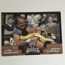 Jake The Snake Roberts Vs Jerry Lawler WWE Trading Card 2008 #83 - £1.54 GBP