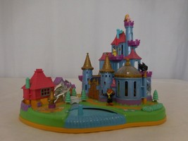 Polly Pocket Beauty and the Beast Disney's Belle Magical Castle Vintage - $232.66