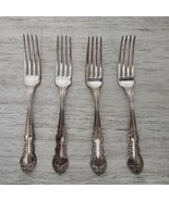 International Silver WM Rogers X12 Lot of 4 &quot;Hardwick&quot; Forks (Silverplat... - $39.25 CAD