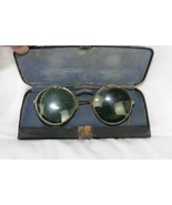 Vintage Jenkel-Davidson Eyeglasses &amp; Clip on Sunglasses Original Case  - £44.25 GBP