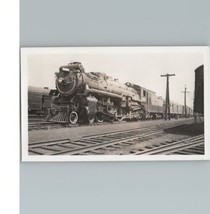 Canadian Pacific Engine 2810 Photo Westmount Quebec 2.75 x 4.5 December 1936 - £5.52 GBP