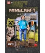 New 4” Minecraft Movie Steve &amp; Creeper Figure w/ Accessories - $45.80