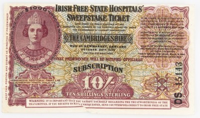 Lot Of 4 Free Irish State Hospitals Sweepstake Tickets 1936-1937-
show origin... Item image 2