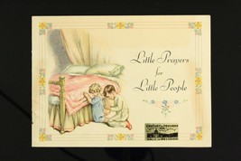 Little Prayers Little People 1934 Century of Progress Worlds Fair Hall Religion - £12.88 GBP