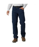 Men&#39;s WRANGLER Workwear Relaxed Fit Work Pants Blue Size 44 X 30 NWT - £10.01 GBP