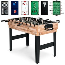 Youth Multi-Game Table - Hockey Foosball Pool Shuffleboard Ping Pong Che... - $353.39 CAD