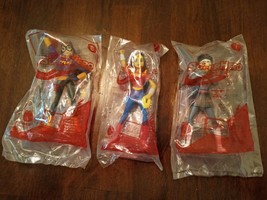 NEW McDonalds DC 2016 SuperHero Girls Happy Meal Toys Collectible Mixed Lot of 3 - £16.43 GBP