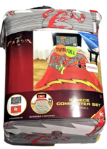 Flash Twin/full Reversible Red Comforter Set 2 Piece Kids - $44.99