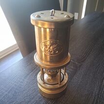 Vtg. Sir William Johns Kerosene Miners Lantern 7 Inch - $49.63