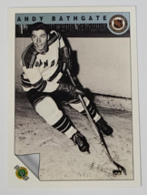 1992 Andy Bathgate Ultimate Nhl Hockey Card # 18 New York Rangers Vintage Retro - $2.99