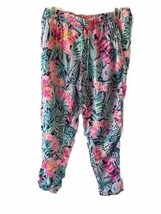 Lilly Pulitzer Piper Crop Pant Slathouse Soiree Tropical Vacation Summer Wear M - £62.34 GBP