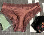 3 Pack XS Ladies Women Gilly Hicks Hollister Lace Trim Cheeky Underwear - $39.71