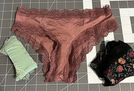 3 Pack XS Ladies Women Gilly Hicks Hollister Lace Trim Cheeky Underwear - $39.71