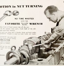 1936 Greene Tweed &amp; Co Ratchet Wrench Advertisement New York City Tools ... - $465.81 MXN