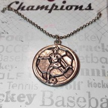 Men or women&#39;s champions chain soccer necklace - $17.82