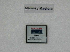 MEM2800-128CF 128MB Tested Compact Flash Memory for Cisco 2800-
show original... - $61.04