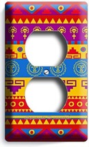 Latin American Southwest Aztec Inca Duplex Outlet Wall Plate Room Home Art Decor - $10.22