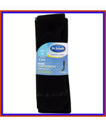 Dr. Scholls 2 PAIR Diabetes Work Compression Over the Calf Socks 7-12 Black - $26.99