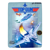 Top Gun NES Box Retro Video Game By Nintendo Fleece Blanket     - £36.16 GBP+