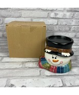 Gold Canyon Snowman Scent Pod Warmer Winter Holiday Christmas Snow New I... - £21.66 GBP