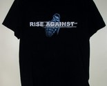 Rise Against Concert Tour T Shirt Vintage 2003 Cinder Block Grenade Size... - $109.99