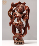 16&quot; Eight Armed Dancing Lord Shiva on Elephant Head (Gajasurasamhara) Pi... - £556.70 GBP