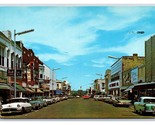 State Street View Classic Cars St Joseph Michigan MI Chrome Postcard U11 - $3.51