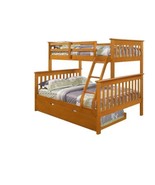 Alaina Twin over Full Bunk Bed with Trundle - $741.51