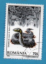 Used Romania Postage Stamp 5196 HLP 70 L   multicoloured    - £2.35 GBP