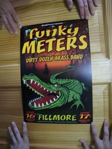 Funky Meters Poster Fillmore Dirty Dozen Brass Band March 16 17 2001 The - $1,238.76 MXN
