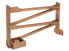 MARBLE Roller Wood Track Handmade in USA Wooden Toy  School Play Therapy - £106.83 GBP