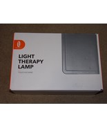 LED White Light Therapy Lamp Var 10,000 Lux UV Free Adjustable Brightness - $35.99