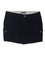 Eddie Bauer Size 8 Navy Blue Cargo Pocket  Cotton Blend Shorts Item 3730 - £21.13 GBP