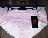 New Balance ~ Women&#39;s Hipster Underwear Panties Polyester Blend 3-Pair ~ M - $20.26