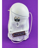 Vintage Snickers Plastic Ghost Candy Bucket Store Display Halloween Pail... - £24.88 GBP