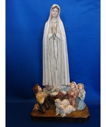 Lady of Fatima Portugal Sculptural Rendering by A. Lucchesi   - $30.00