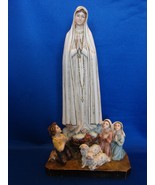 Lady of Fatima Portugal Sculptural Rendering by A. Lucchesi   - £23.59 GBP