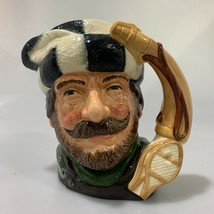 Royal Doulton Trapper Large 7&quot; Toby Mug D6609 Made in England Vintage - $45.57