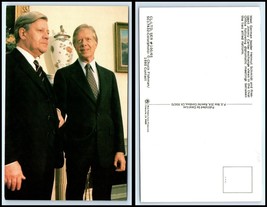 Vintage Postcard - President Jimmy Carter &amp; West German Leader Helmut Sc... - €2,45 EUR