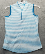 Greg Norman Golf Activewear Top Women Small Multi Play Dry Performance S... - $24.47