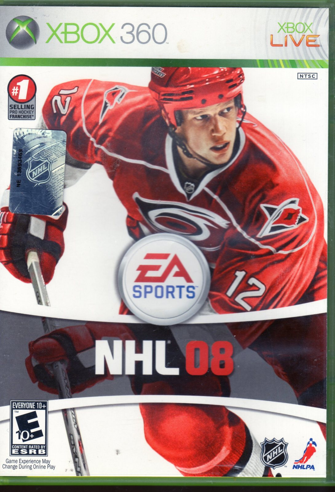 NHL 08 - Xbox 360  - $7.00