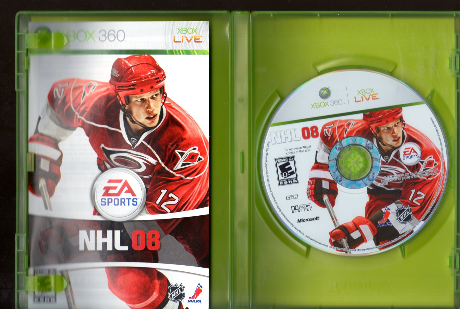Nhl 08 hotsell xbox 360